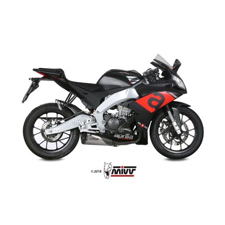 APRILIA RS 125 (4 STROKE) 2017 - DELTA RACE INOX COPA CARBONO MIVV APRILIA RS 125 (4 STROKE) 2017 - DELTA RACE INOX COPA CARBONO MIVV